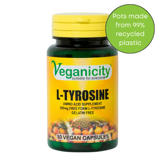 Vegan L-Tyrosine Capsules | Vegan Supplement Store