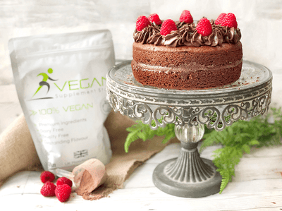 High Protein Vegan Chocolate Cake Recipe