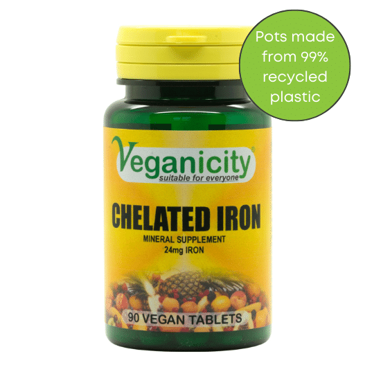 Vegan Chelated Iron Supplement