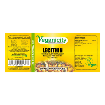 Vegan Lecithin Supplement Ingredients