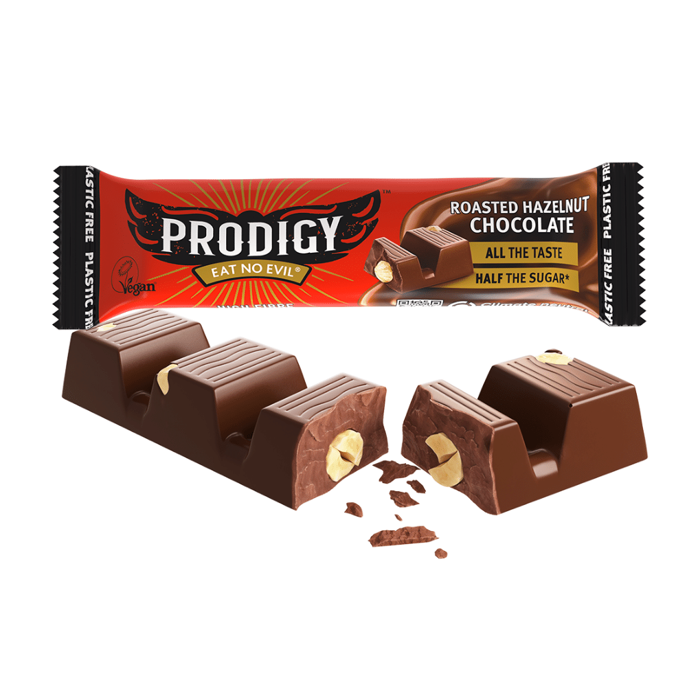 Prodigy Low Sugar Vegan Chocolate Bars