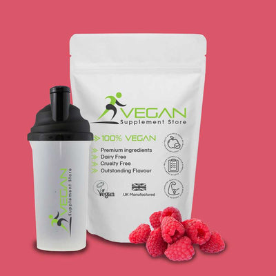 Vegan Mass Gainer - Raspberry Flavour - Vegan Supplement Store