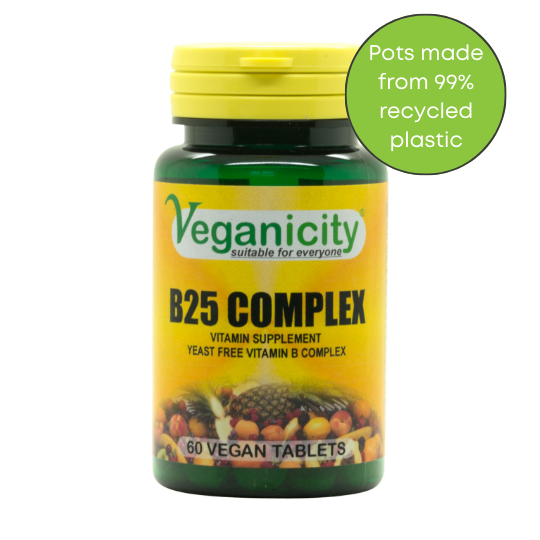 Vegan B25 complex supplement