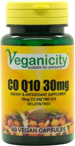 Vegan Co Enzyme Q10 30mg Capsules