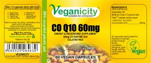 Vegan Co Enzyme Q10 60mg