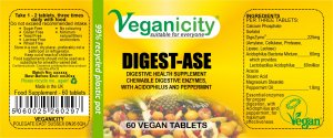 Vegan Digest-Ase Tablets