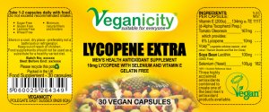 Vegan Lycopene Extra 10mg Capsules