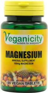 Vegan Magnesium 100mg Tablets