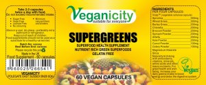 Vegan SuperGreens Capsules