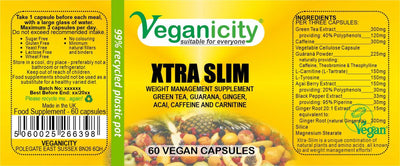Vegan Slimming Tablets Ingredients